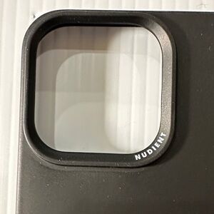 NWOT Nudient iPhone 16 Pro Max Thin Case in Black Ink